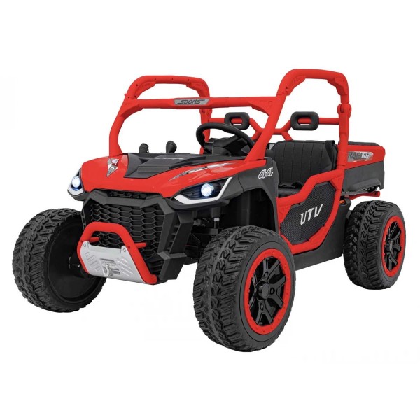 Баггі акумуляторний Ramiz Farmer Truck UTV Racing червоний