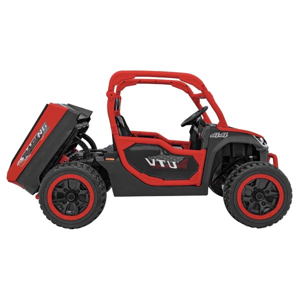 Баггі акумуляторний Ramiz Farmer Truck UTV Racing червоний