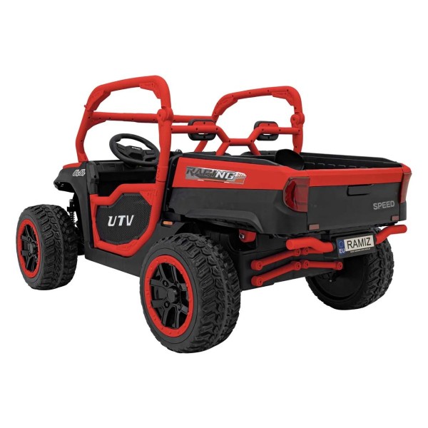 Баггі акумуляторний Ramiz Farmer Truck UTV Racing червоний