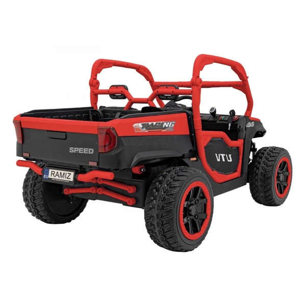 Баггі акумуляторний Ramiz Farmer Truck UTV Racing червоний