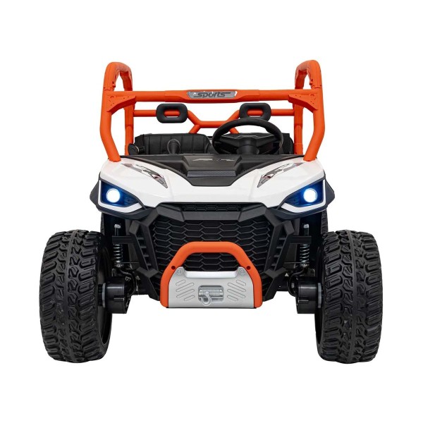 Баггі акумуляторний Ramiz Farmer Truck UTV Racing білий