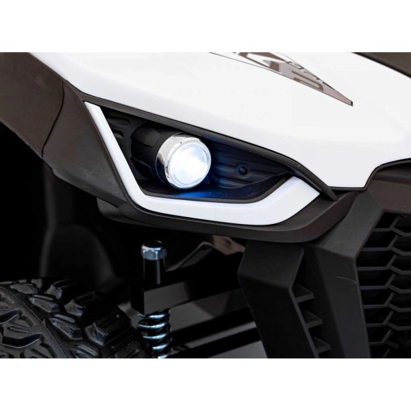 Баггі акумуляторний Ramiz Farmer Truck UTV Racing білий