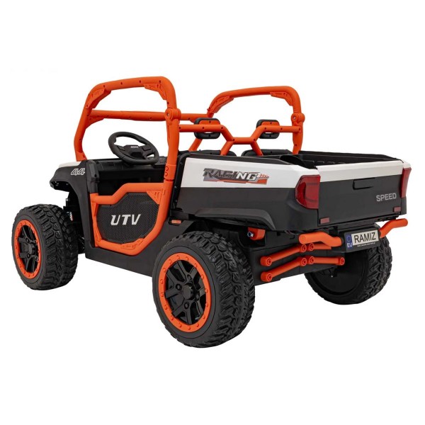 Баггі акумуляторний Ramiz Farmer Truck UTV Racing білий