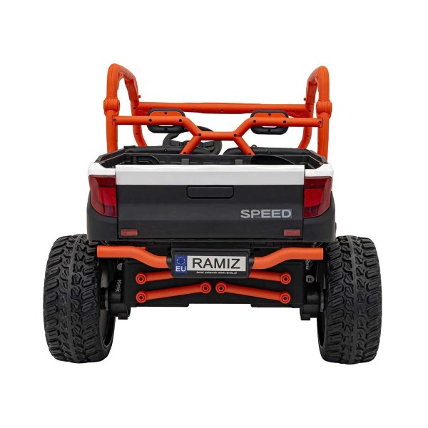 Баггі акумуляторний Ramiz Farmer Truck UTV Racing білий