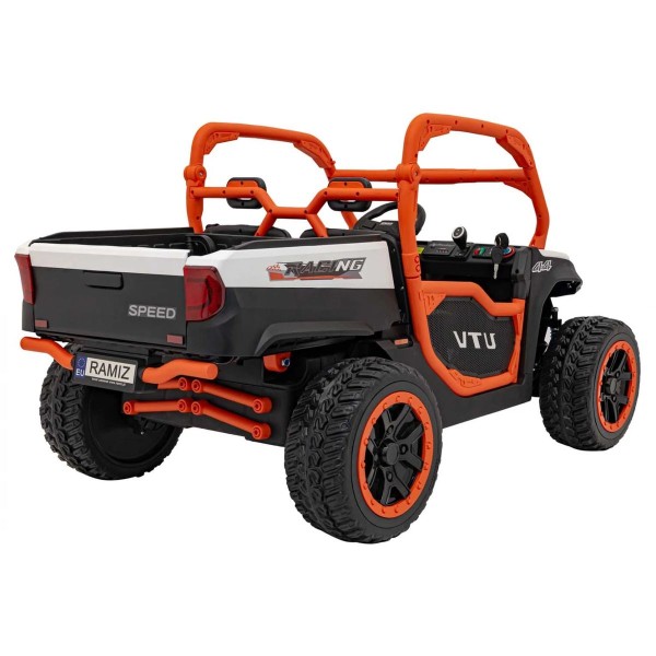 Баггі акумуляторний Ramiz Farmer Truck UTV Racing білий
