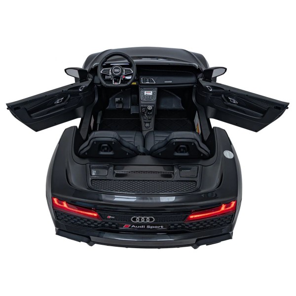 Автомобіль акумуляторний Ramiz Audi Spyder R8 LIFT чорний