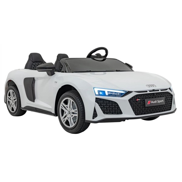 Автомобіль акумуляторний Ramiz Audi Spyder R8 LIFT білий