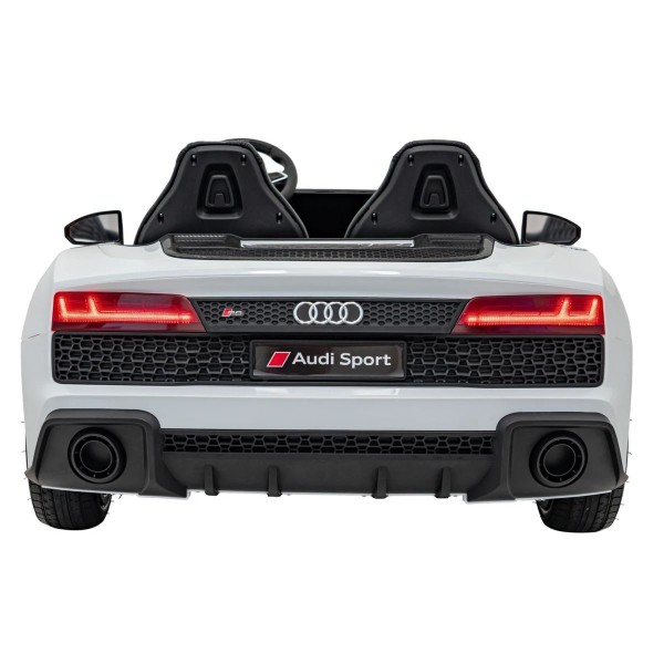 Автомобіль акумуляторний Ramiz Audi Spyder R8 LIFT білий
