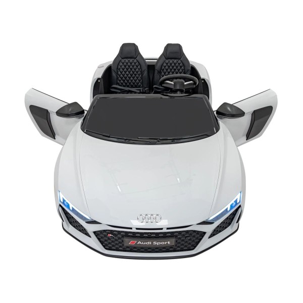 Автомобіль акумуляторний Ramiz Audi Spyder R8 LIFT білий