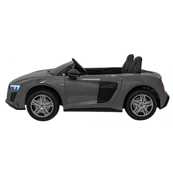 Автомобіль акумуляторний Ramiz Audi Spyder R8 LIFT сірий