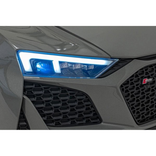 Автомобіль акумуляторний Ramiz Audi Spyder R8 LIFT сірий