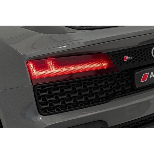 Автомобіль акумуляторний Ramiz Audi Spyder R8 LIFT сірий