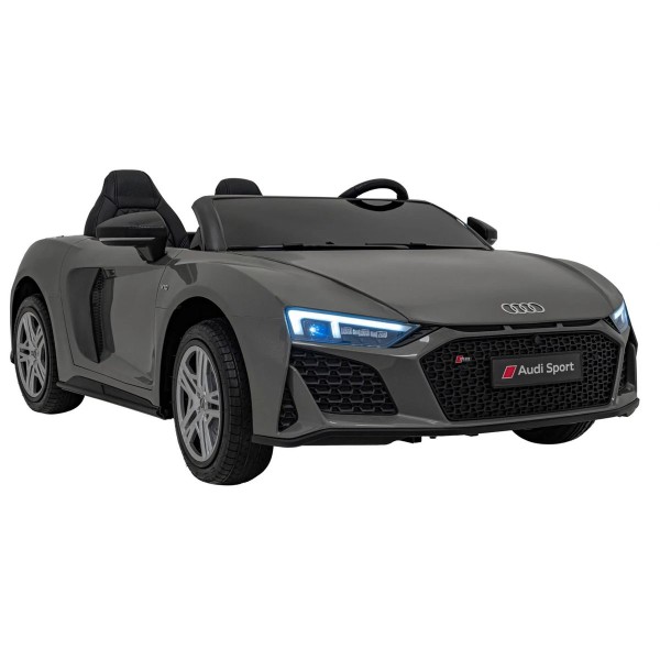 Автомобіль акумуляторний Ramiz Audi Spyder R8 LIFT сірий
