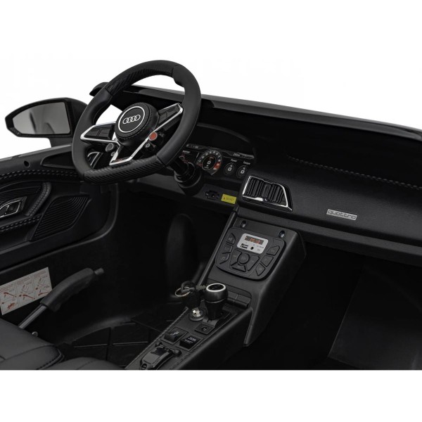 Автомобіль акумуляторний Ramiz Audi Spyder R8 LIFT сірий