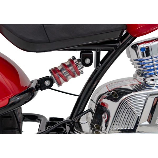 Мотоцикл акумуляторний Ramiz Chopper Warrior червоний