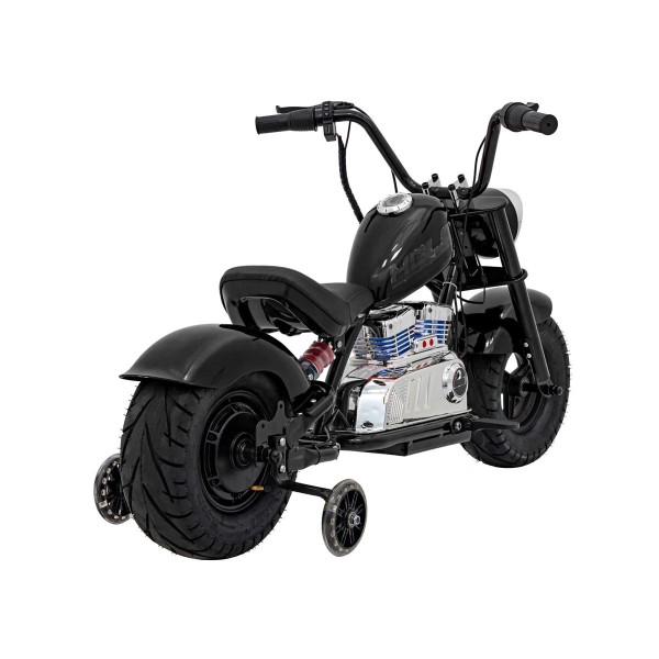 Мотоцикл акумуляторний Ramiz Chopper Warrior чорний
