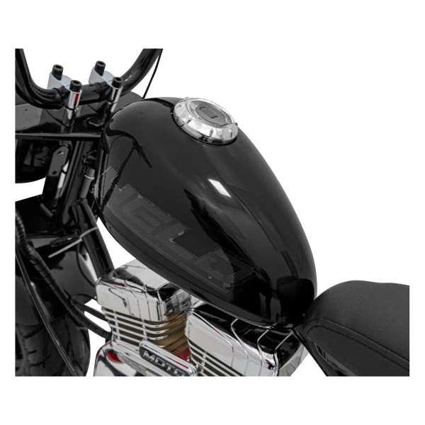 Мотоцикл акумуляторний Ramiz Chopper Warrior чорний