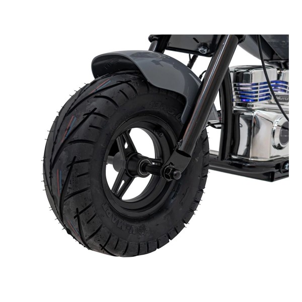 Мотоцикл акумуляторний Ramiz Chopper Warrior сірий