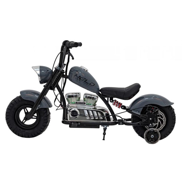Мотоцикл акумуляторний Ramiz Chopper Warrior сірий