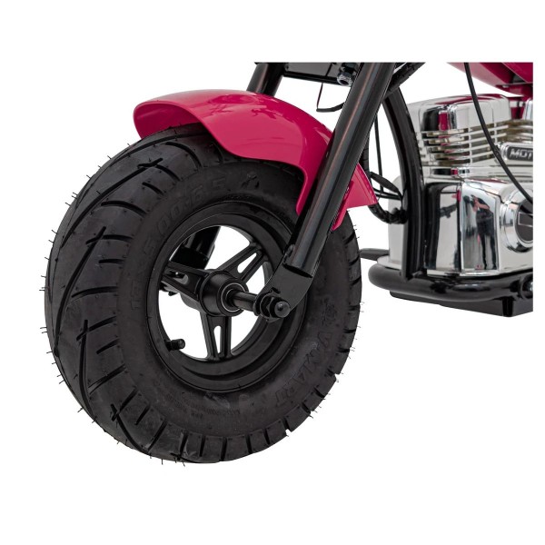Мотоцикл акумуляторний Ramiz Chopper Warrior рожевий
