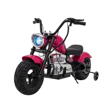 Мотоцикл акумуляторний Ramiz Chopper Warrior рожевий