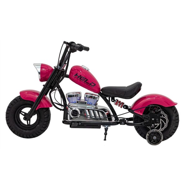 Мотоцикл акумуляторний Ramiz Chopper Warrior рожевий