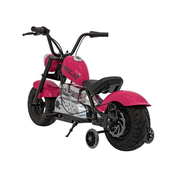 Мотоцикл акумуляторний Ramiz Chopper Warrior рожевий