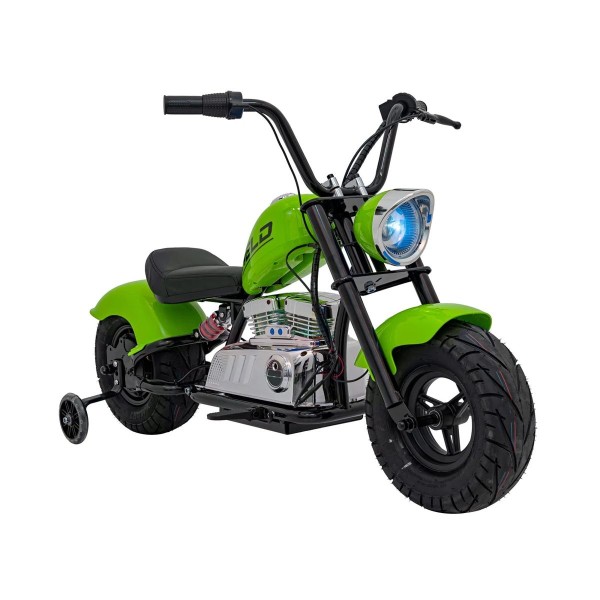 Мотоцикл акумуляторний Ramiz Chopper Warrior зелений