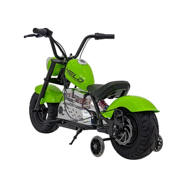 Мотоцикл акумуляторний Ramiz Chopper Warrior зелений