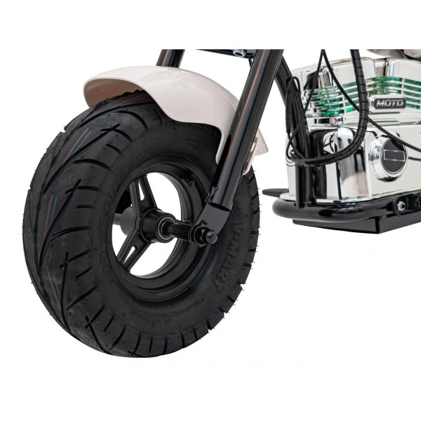 Мотоцикл акумуляторний Ramiz Chopper Warrior білий