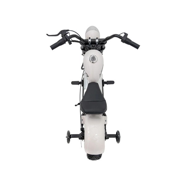 Мотоцикл акумуляторний Ramiz Chopper Warrior білий