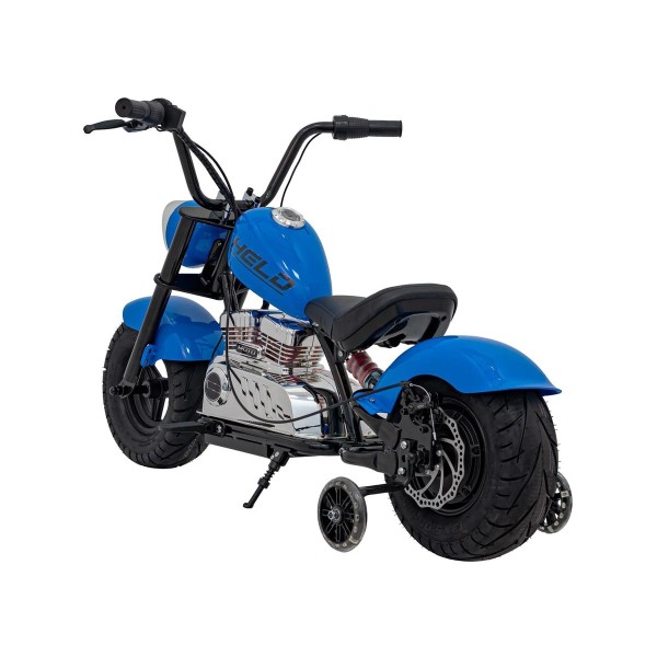 Мотоцикл акумуляторний Ramiz Chopper Warrior синій