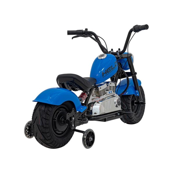 Мотоцикл акумуляторний Ramiz Chopper Warrior синій