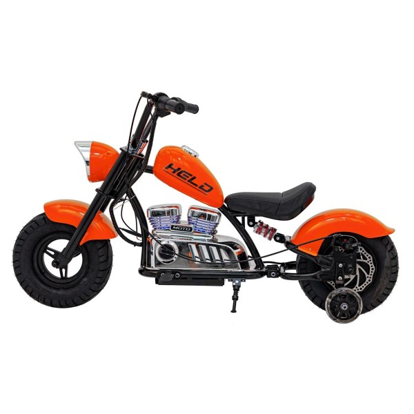 Мотоцикл акумуляторний Ramiz Chopper Warrior оранжевий