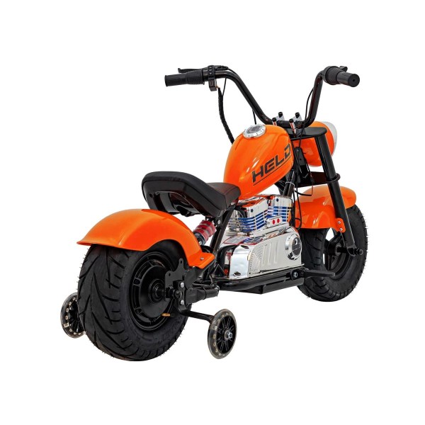 Мотоцикл акумуляторний Ramiz Chopper Warrior оранжевий
