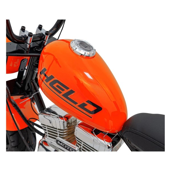 Мотоцикл акумуляторний Ramiz Chopper Warrior оранжевий
