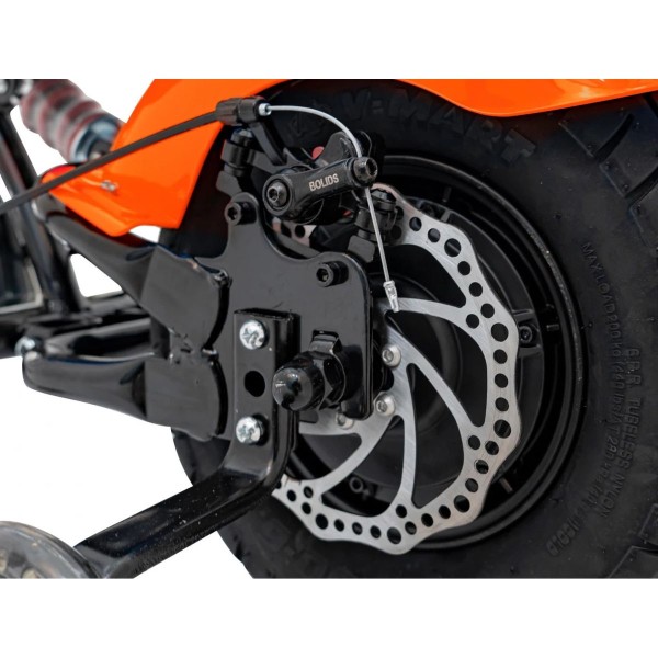 Мотоцикл акумуляторний Ramiz Chopper Warrior оранжевий