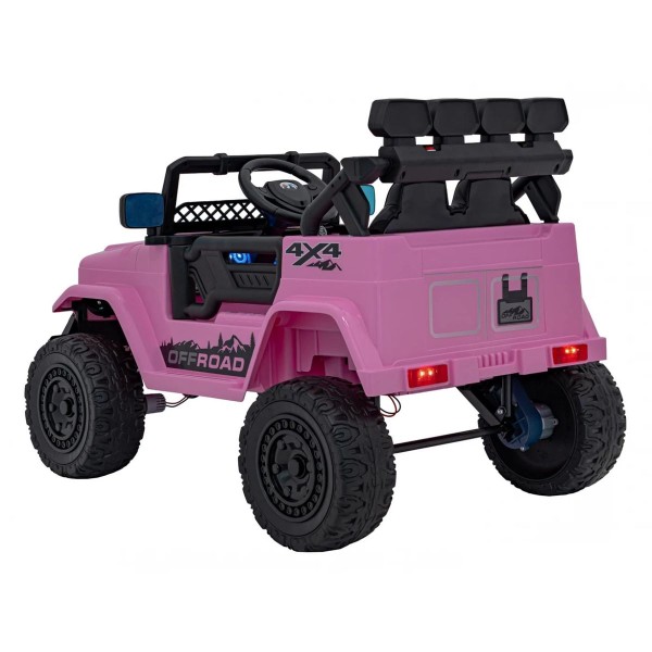 Автомобіль акумуляторний Off-Road CLIMBER рожевий