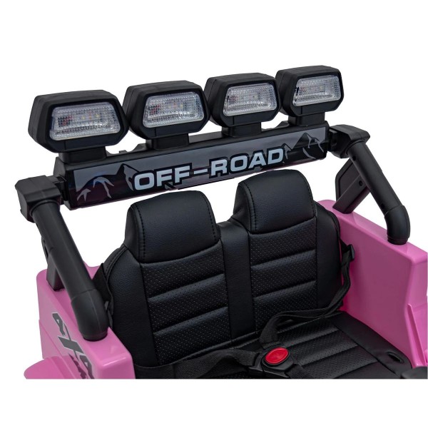 Автомобіль акумуляторний Off-Road CLIMBER рожевий