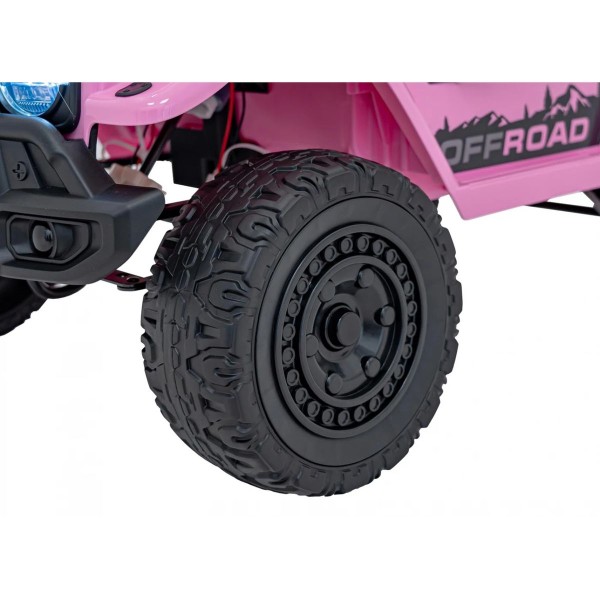 Автомобіль акумуляторний Off-Road CLIMBER рожевий