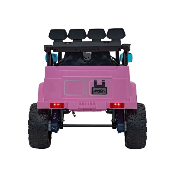 Автомобіль акумуляторний Off-Road CLIMBER рожевий