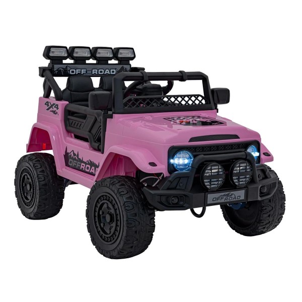 Автомобіль акумуляторний Off-Road CLIMBER рожевий