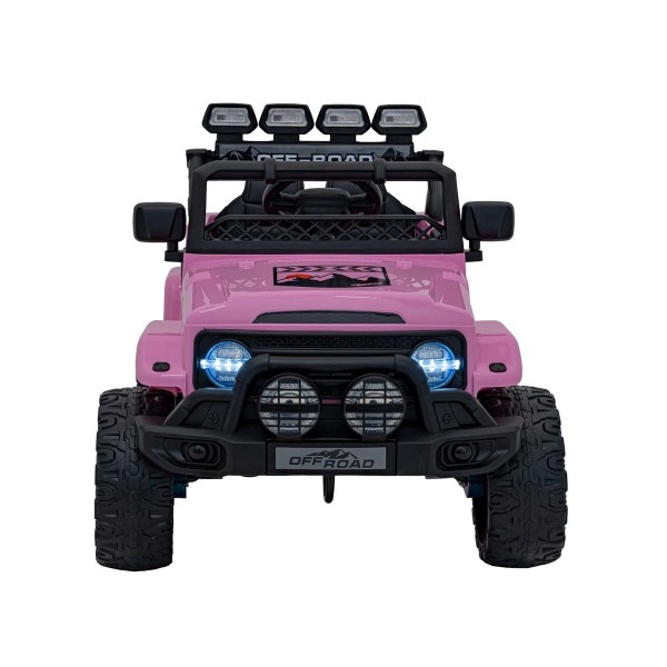 Автомобіль акумуляторний Off-Road CLIMBER рожевий