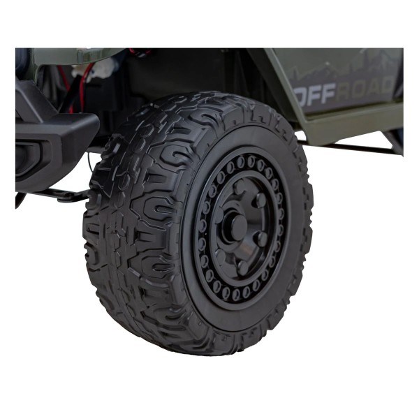 Автомобіль акумуляторний Off-Road CLIMBER зелений