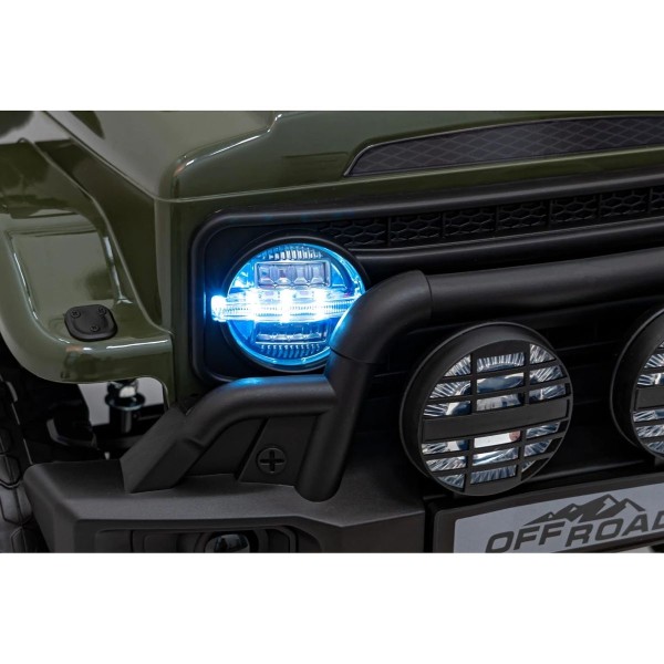 Автомобіль акумуляторний Off-Road CLIMBER зелений