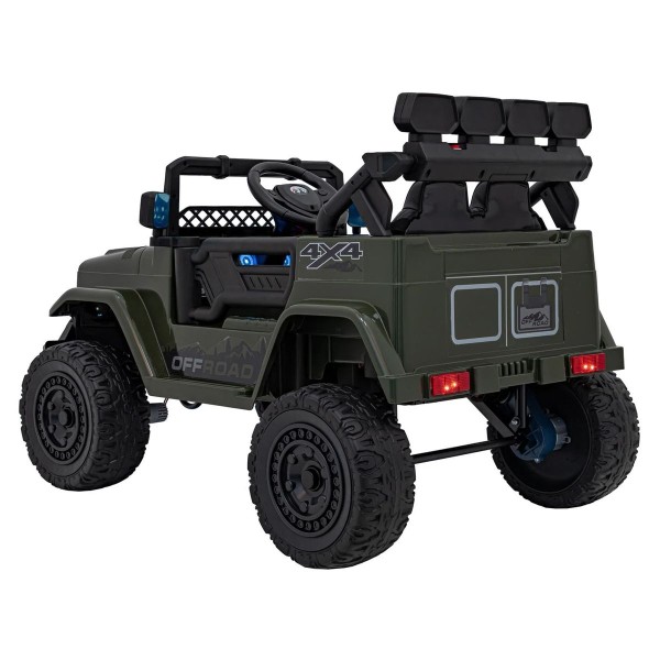 Автомобіль акумуляторний Off-Road CLIMBER зелений