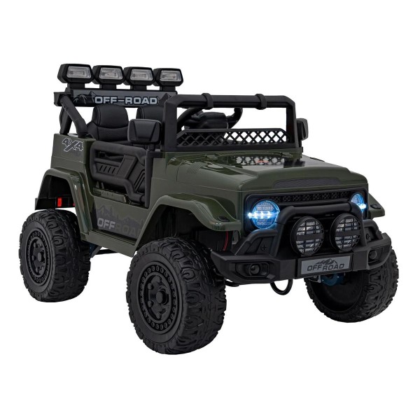 Автомобіль акумуляторний Off-Road CLIMBER зелений
