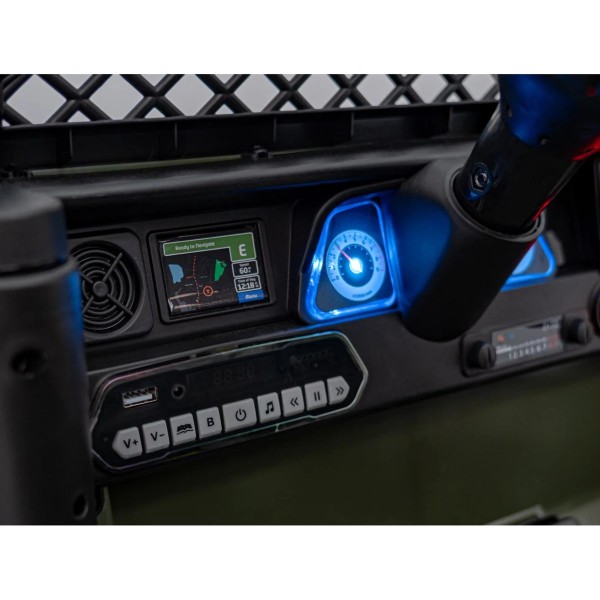 Автомобіль акумуляторний Off-Road CLIMBER зелений