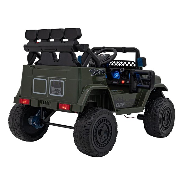 Автомобіль акумуляторний Off-Road CLIMBER зелений