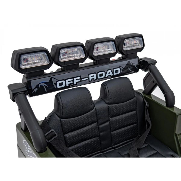 Автомобіль акумуляторний Off-Road CLIMBER зелений